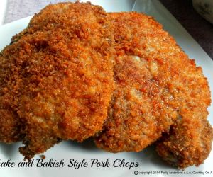 Shake and Bakish Style Pork Chops