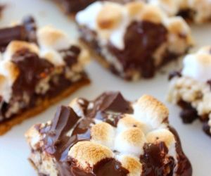 S’Mores Krispie Treats