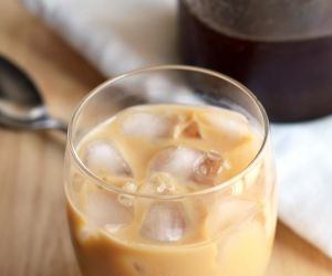 Cold brewed iced coffee