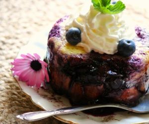 Blueberry Summer Pudding