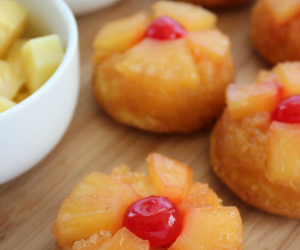 Pineapple Upside Down Cupcakes