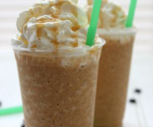 Copycat Starbucks Caramel Frappuccino