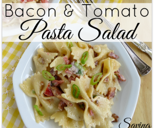 Bacon & Tomato Bowtie Pasta Salad