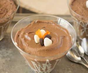 Dark chocolate espresso mousse