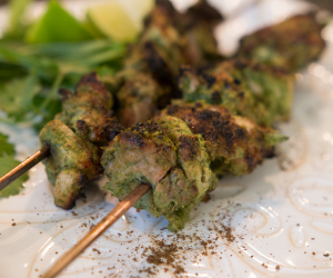 Pahadi Kebabs - Mint & Coriander Chicken Kebabs