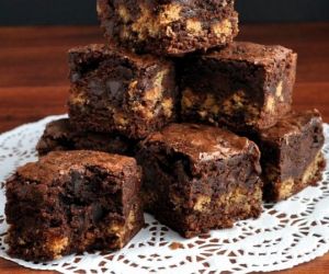 Nutter Butter Chocolate Chip Brownies