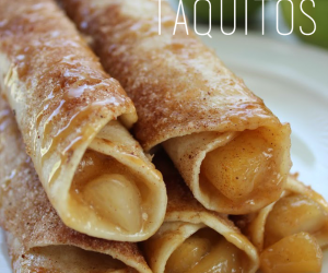 Caramel Apple Taquitos