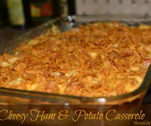 Cheesy Ham & Potato Casserole