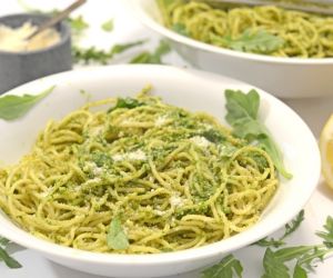 Arugula Pesto Pasta