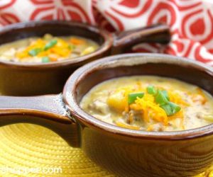 Cheeseburger Soup