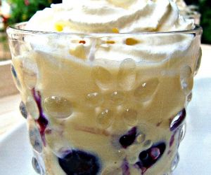 Blueberry and Lemon Trifle