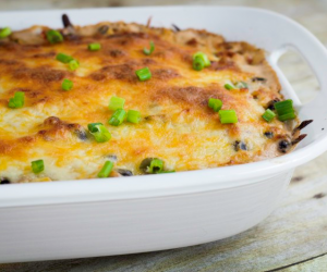 Cheesy Spaghetti Squash Casserole