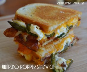 Jalapeno Popper Grilled Cheese