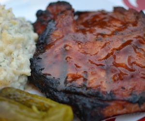 Asian BBQ Pork Chop