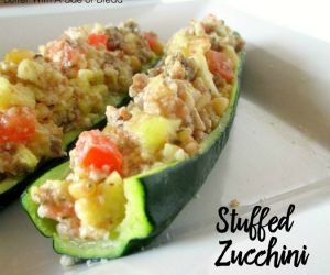 Easy Stuffed Zucchini