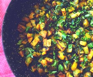 Sauteed Potato and Watercress