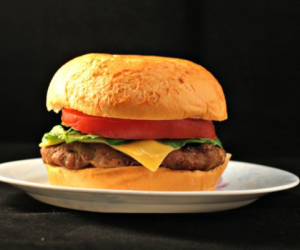 Gruyere Turkey Burger