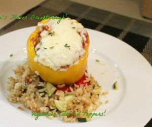 Vegetarian Stuffed Peppers!