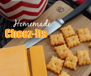 Homemade Cheez-Its