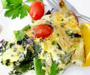 Crustless Veggie Quiche