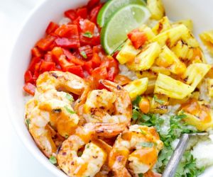 CARIBBEAN SPICY SHRIMP AND CAULIFLOWER RICE