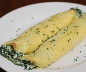 Spinach and Ricotta Crepes