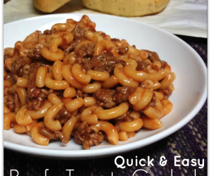 Quick and Easy Goulash