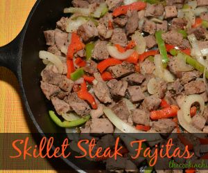 Skillet Steak Fajitas