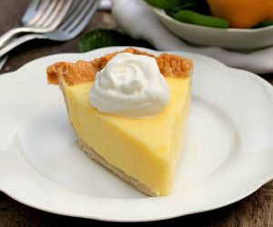 Sour Cream Lemon Pie