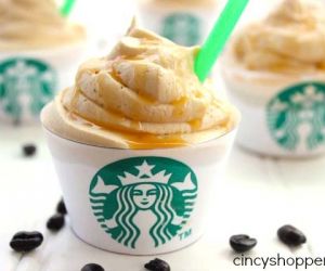 Starbucks Caramel Frappuccino Cupcakes