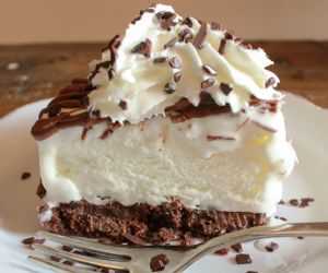 Easy Double Chocolate Ice Cream Cake