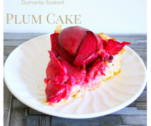 Dumante Soaked Plum Cake