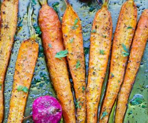 ROASTED CARROTS AND RADISHES