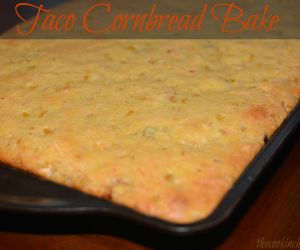 Taco Cornbread Bake