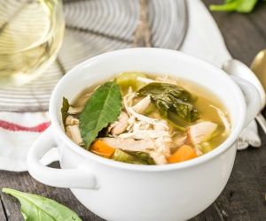 Crockpot Tuscan Chicken Soup