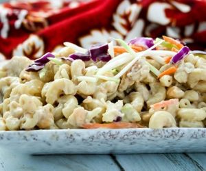 Coconut Adobo Macaroni Salad