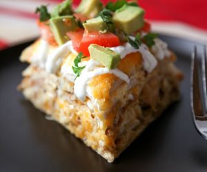 Easy Chicken Tortilla Casserole