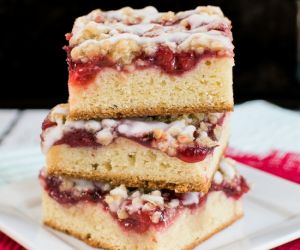 Cherry Crisp Coffee Cake