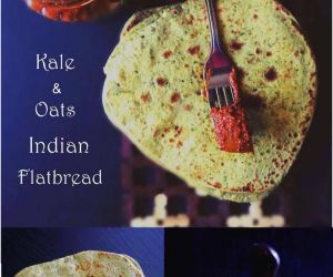 Kale and Oats Indian Flatbread