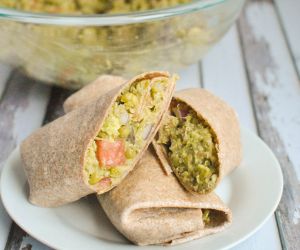 Guacamole Quinoa Chicken Wraps