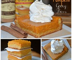 Pumpkin Gooey Bars