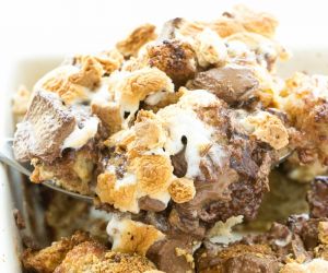 S'mores Overnight French Toast Casserole