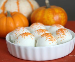 Pumpkin Pie Cream Cheese Truffles