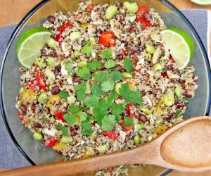 California Quinoa Salad with Black Beans