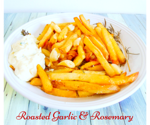 Roasted Garlic and Rosemary Pomme Frites