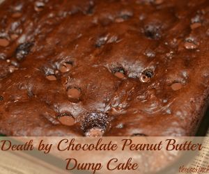 Death by Chocolate Peanut Butter Dump Cake