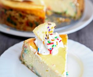 Cake Batter Cheesecake