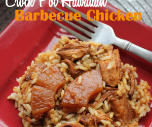 Crock Pot Hawaiian Barbecue Chicken