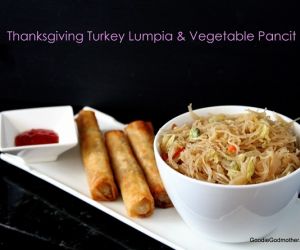 Turkey Lumpia & Vegetable Pancit