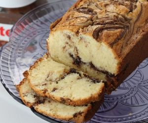 Nutella Swirl Pound Cake